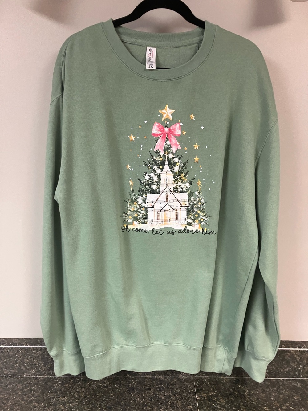 Love in faith sweatshirt 2x